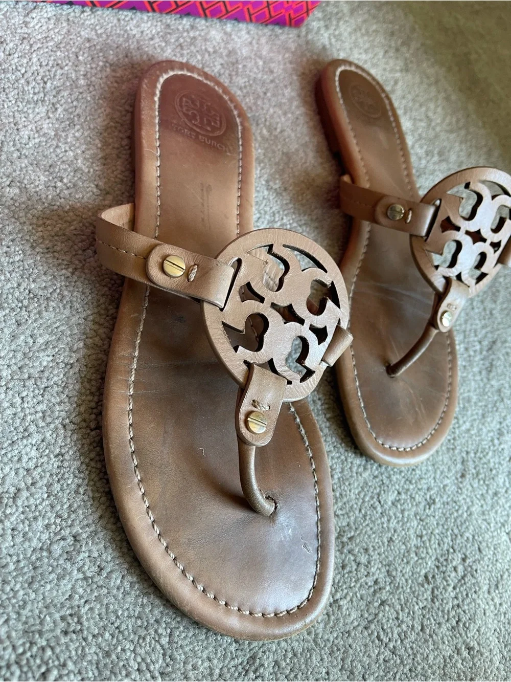 Authentic Tory Burch miller sandal